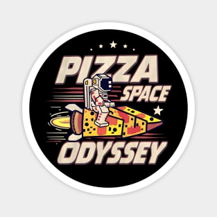 Pizza Space Odyssey Magnet